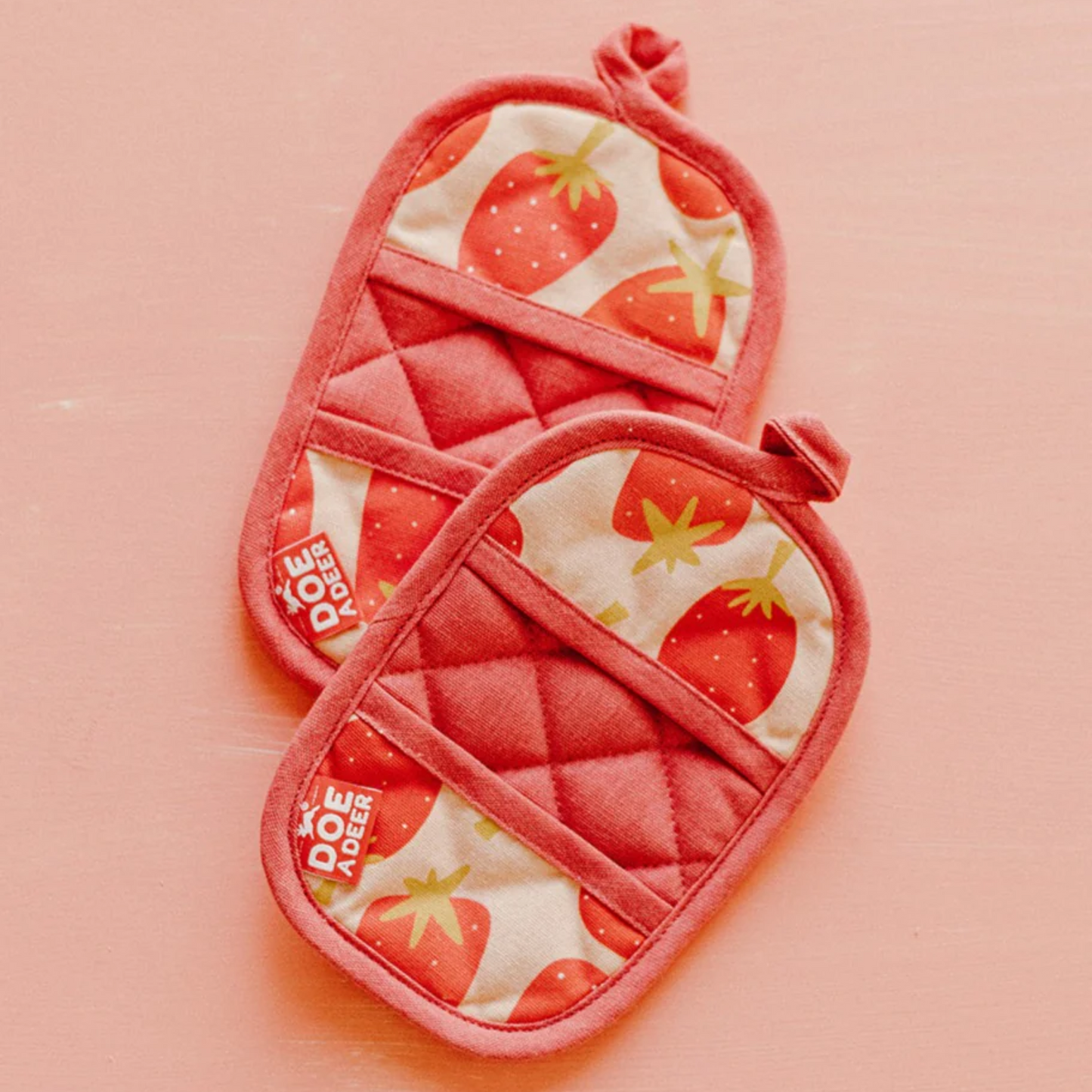 Strawberry Mini Mitts (Set of 2)