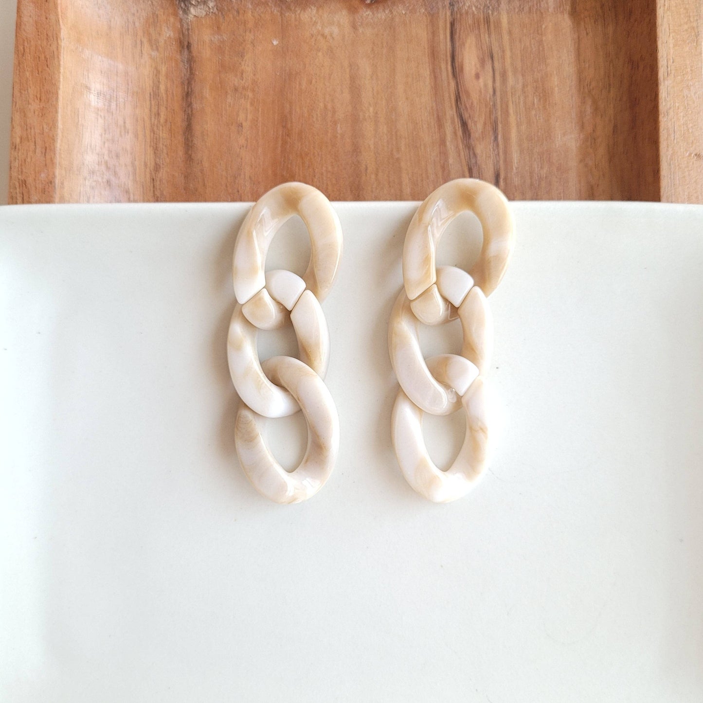 Brooklyn Earrings - Neutral - FINAL SALE