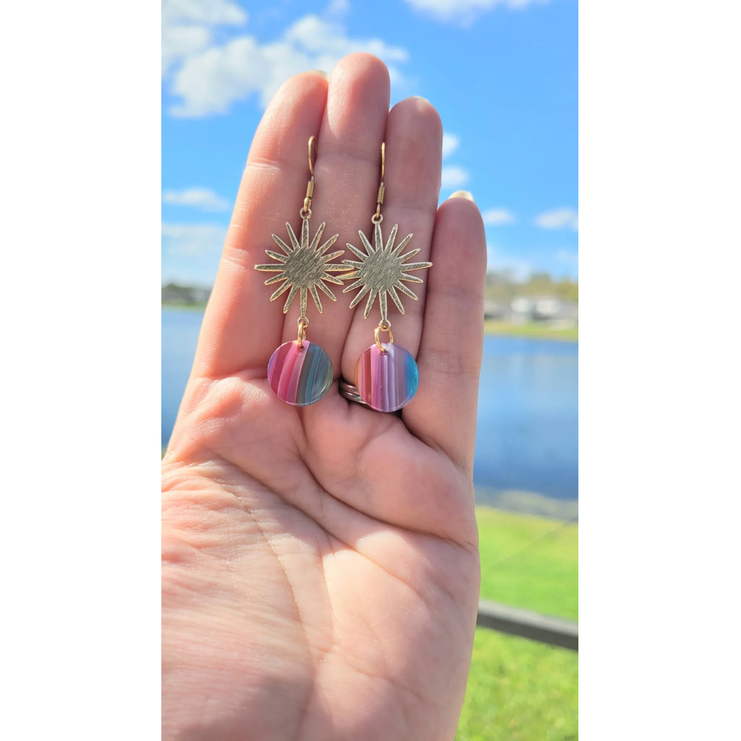 Solana Earrings - Rainbow Surprise