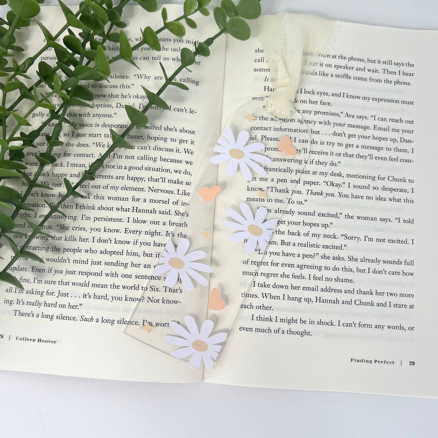 Daisy Flower Book Mark