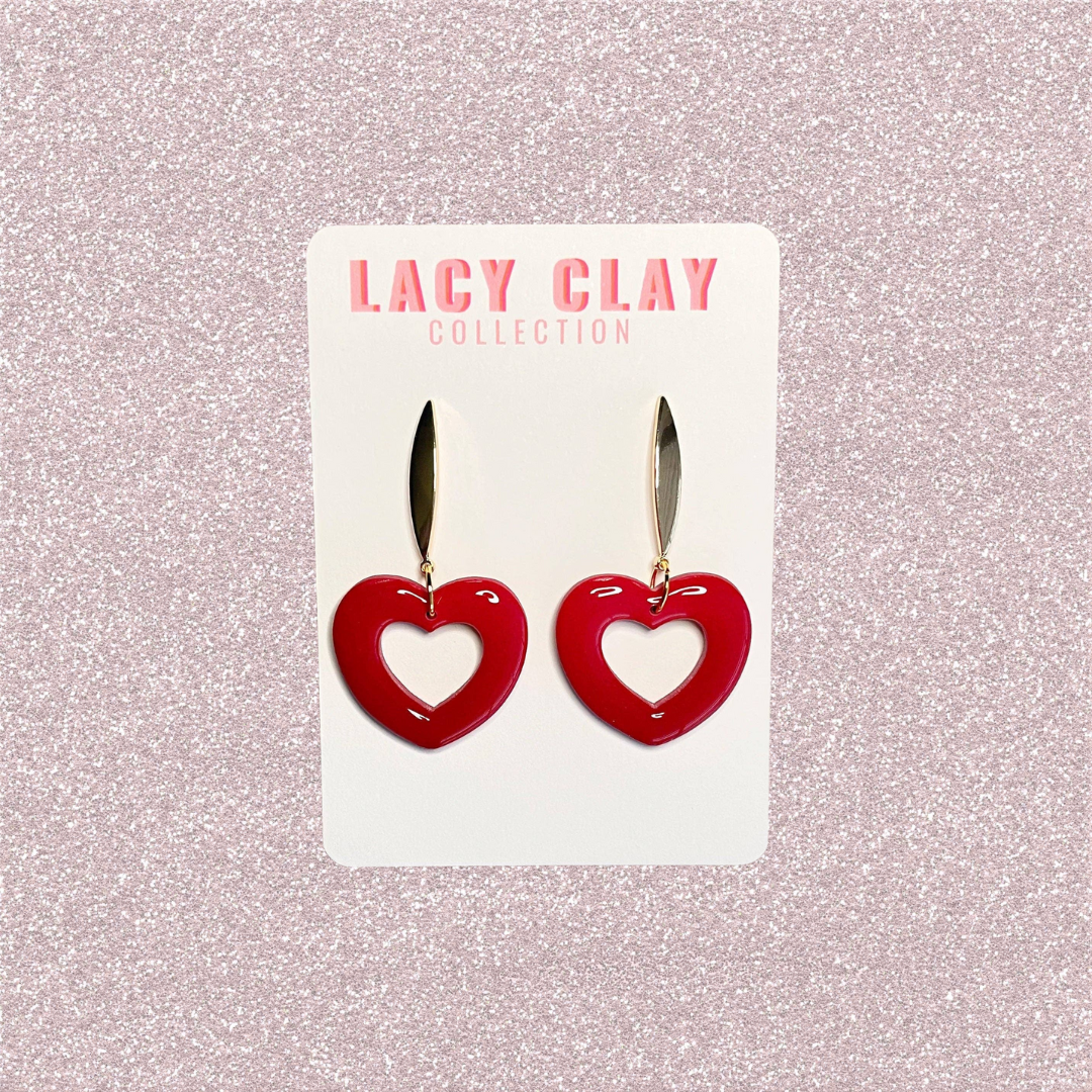 Heart Earrings - The Sydney