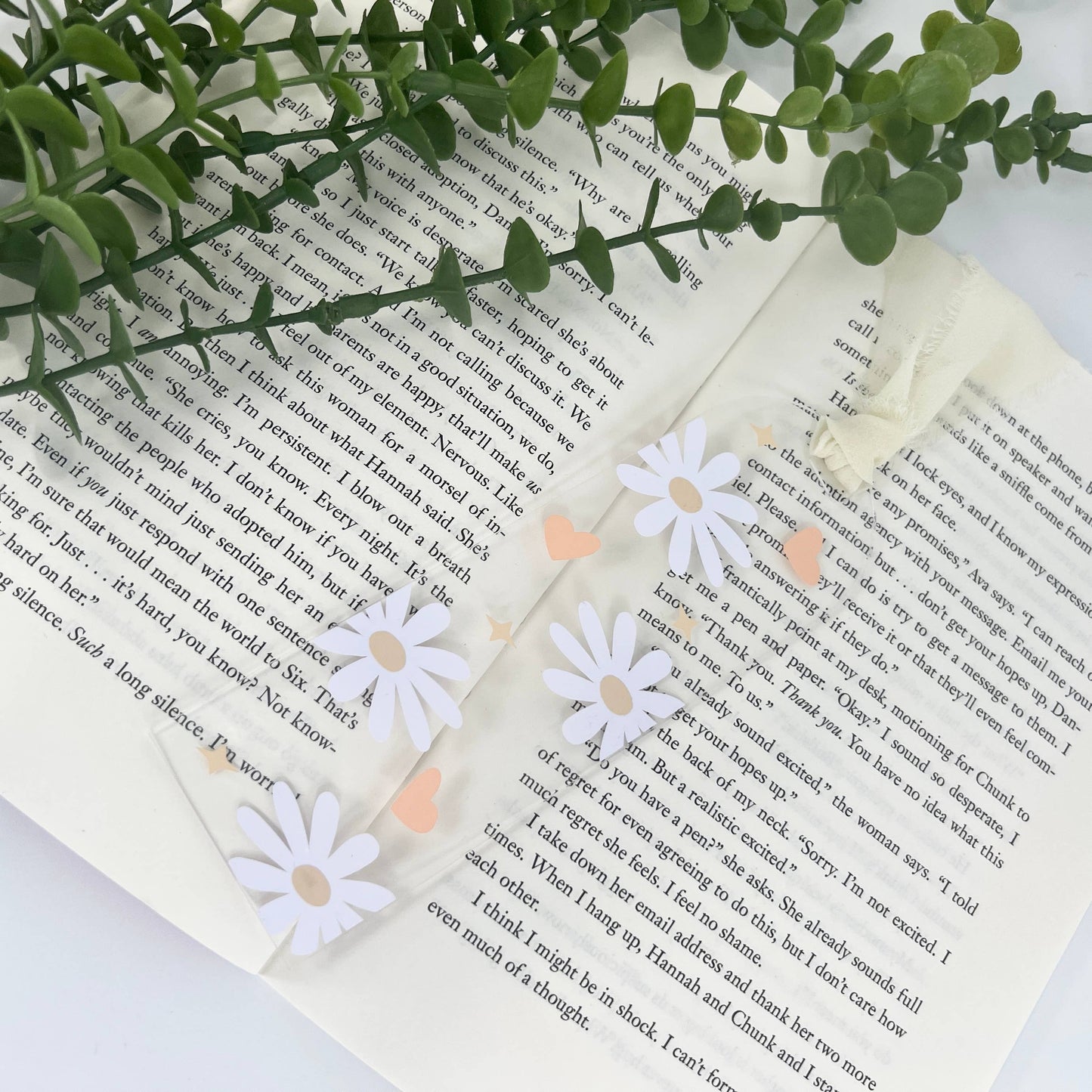 Daisy Flower Book Mark