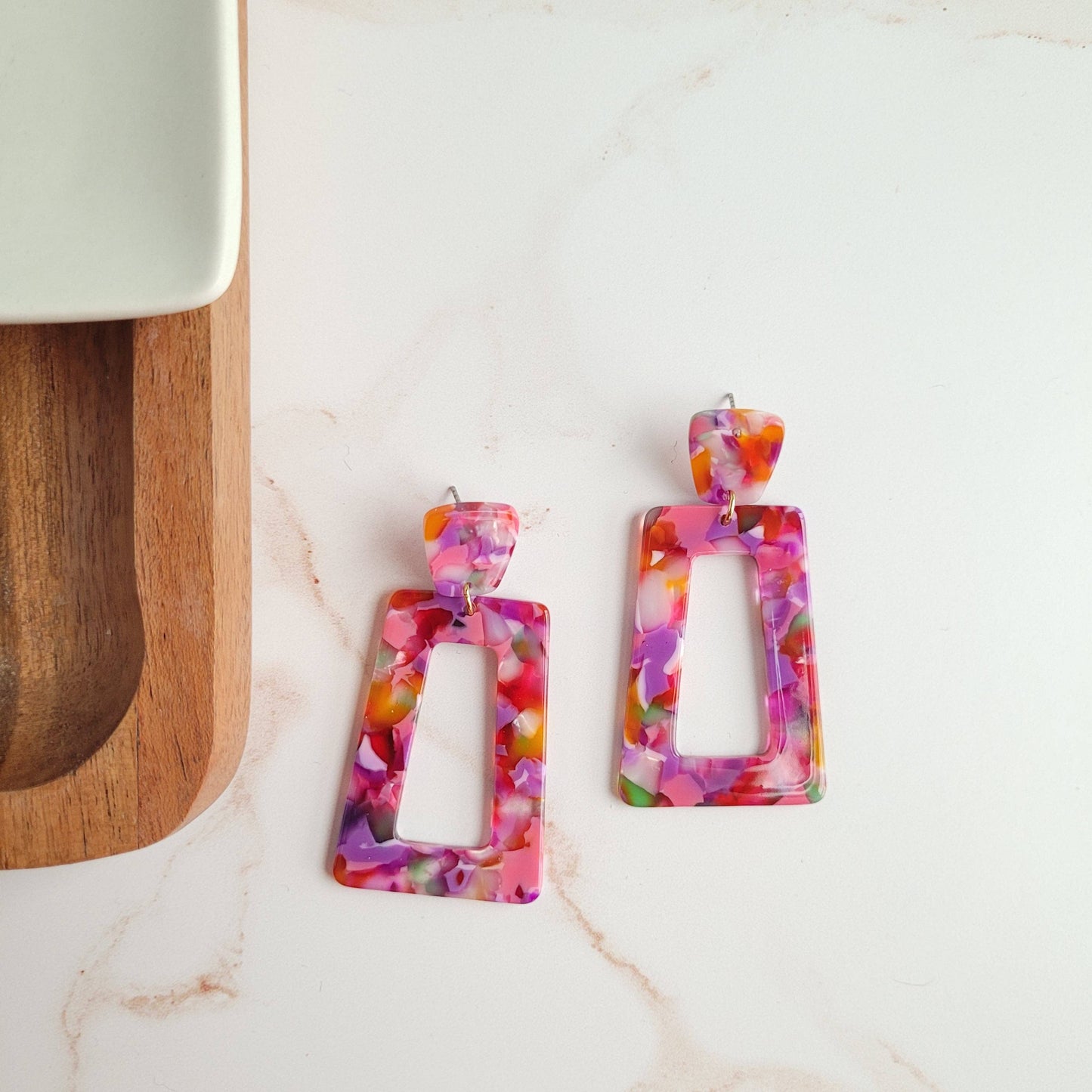 Avery Earrings - Paradise Pink - FINAL SALE