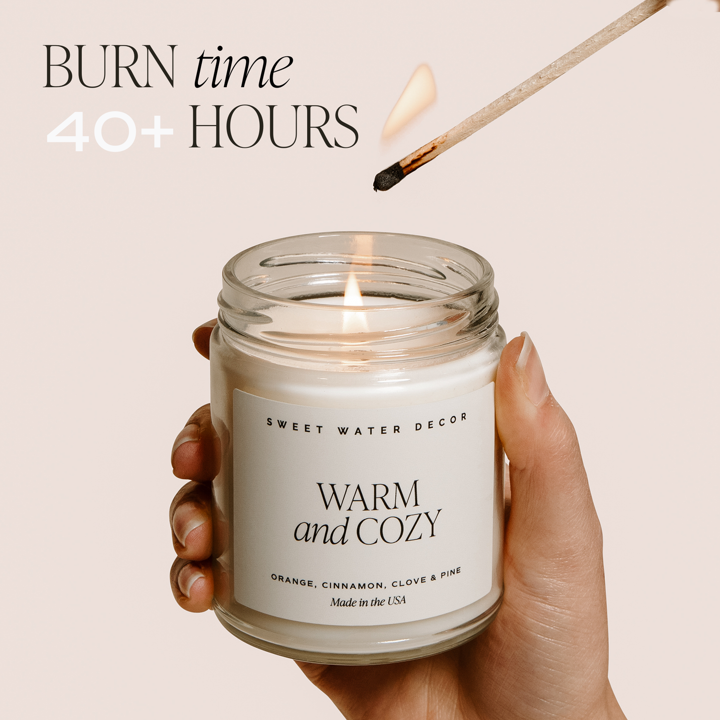 Hot Cocoa and Peppermint 9 oz Candle - FINAL SALE