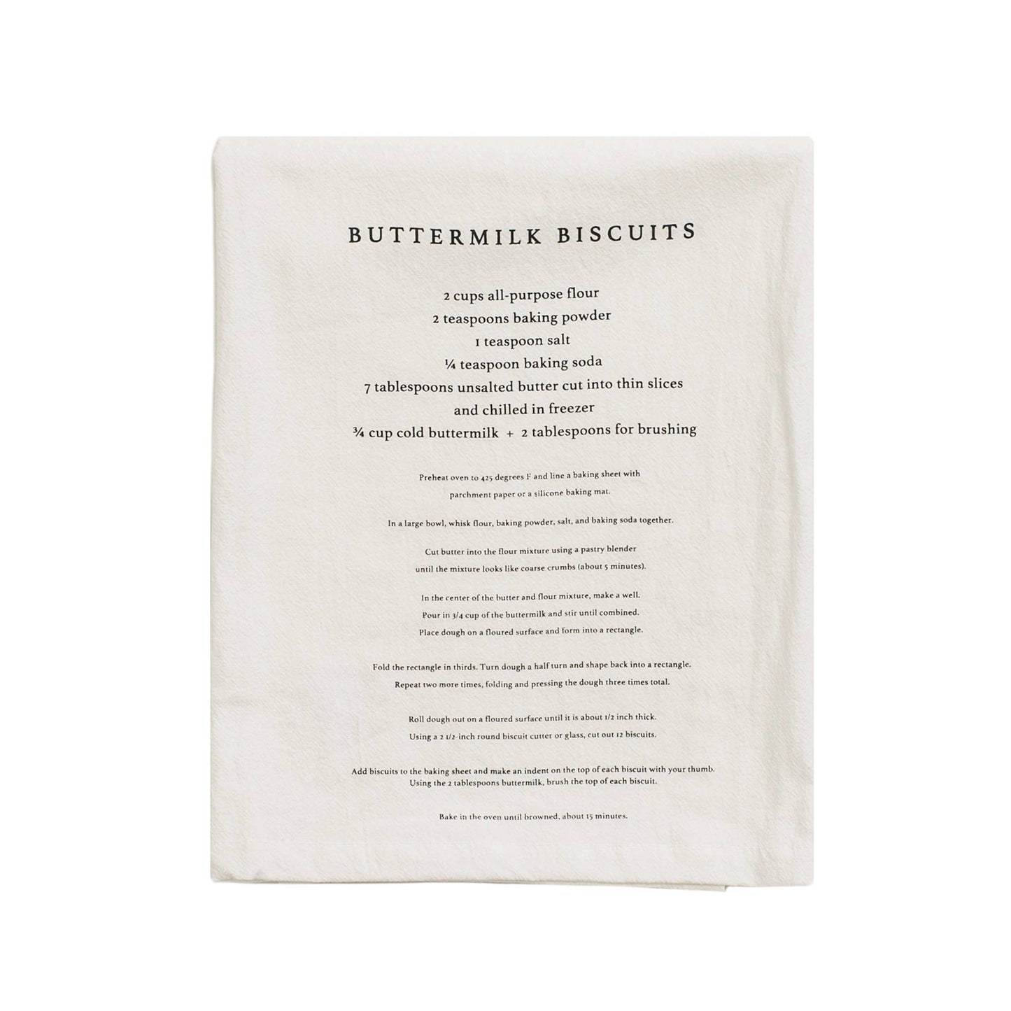 Buttermilk Biscuits Tea Towel