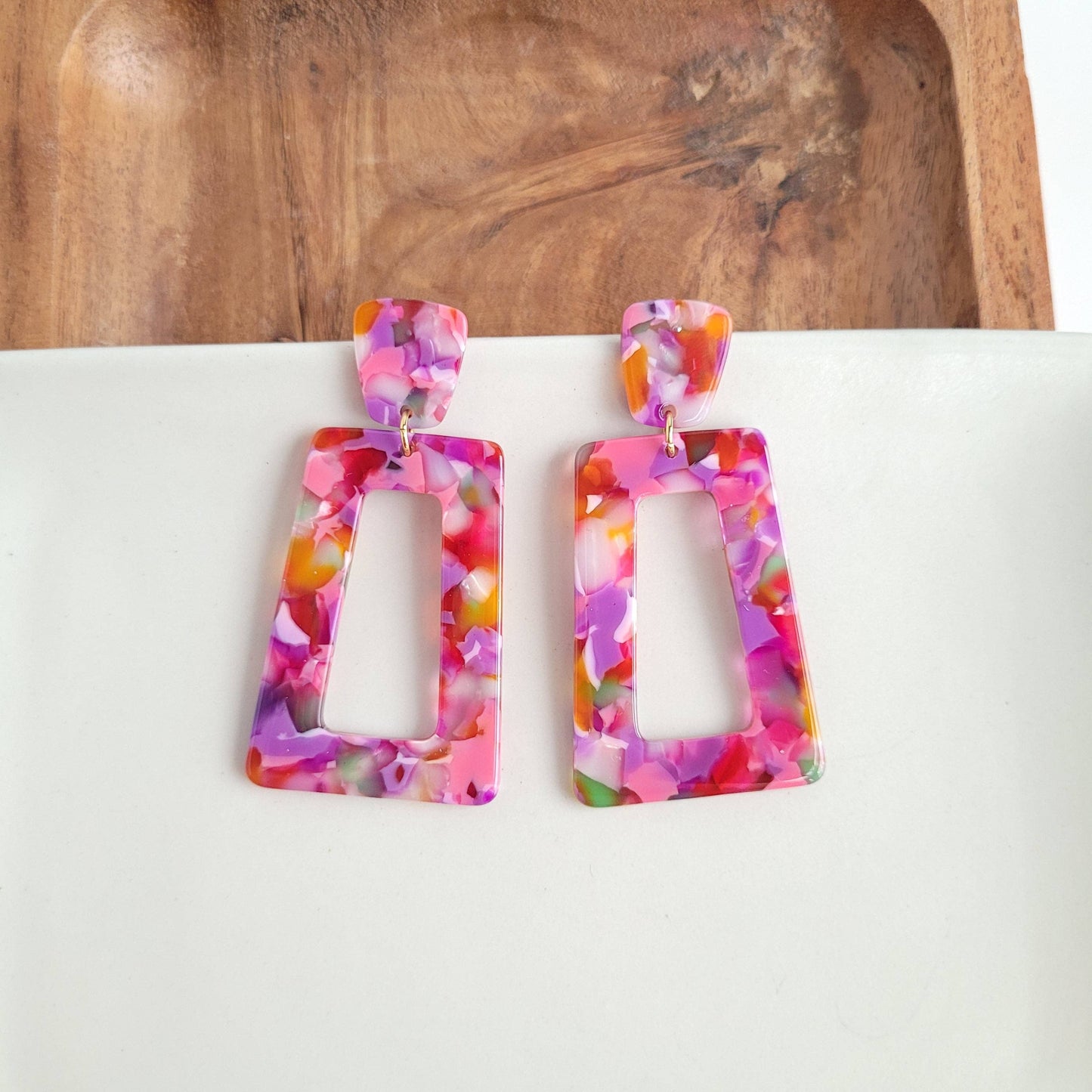 Avery Earrings - Paradise Pink - FINAL SALE