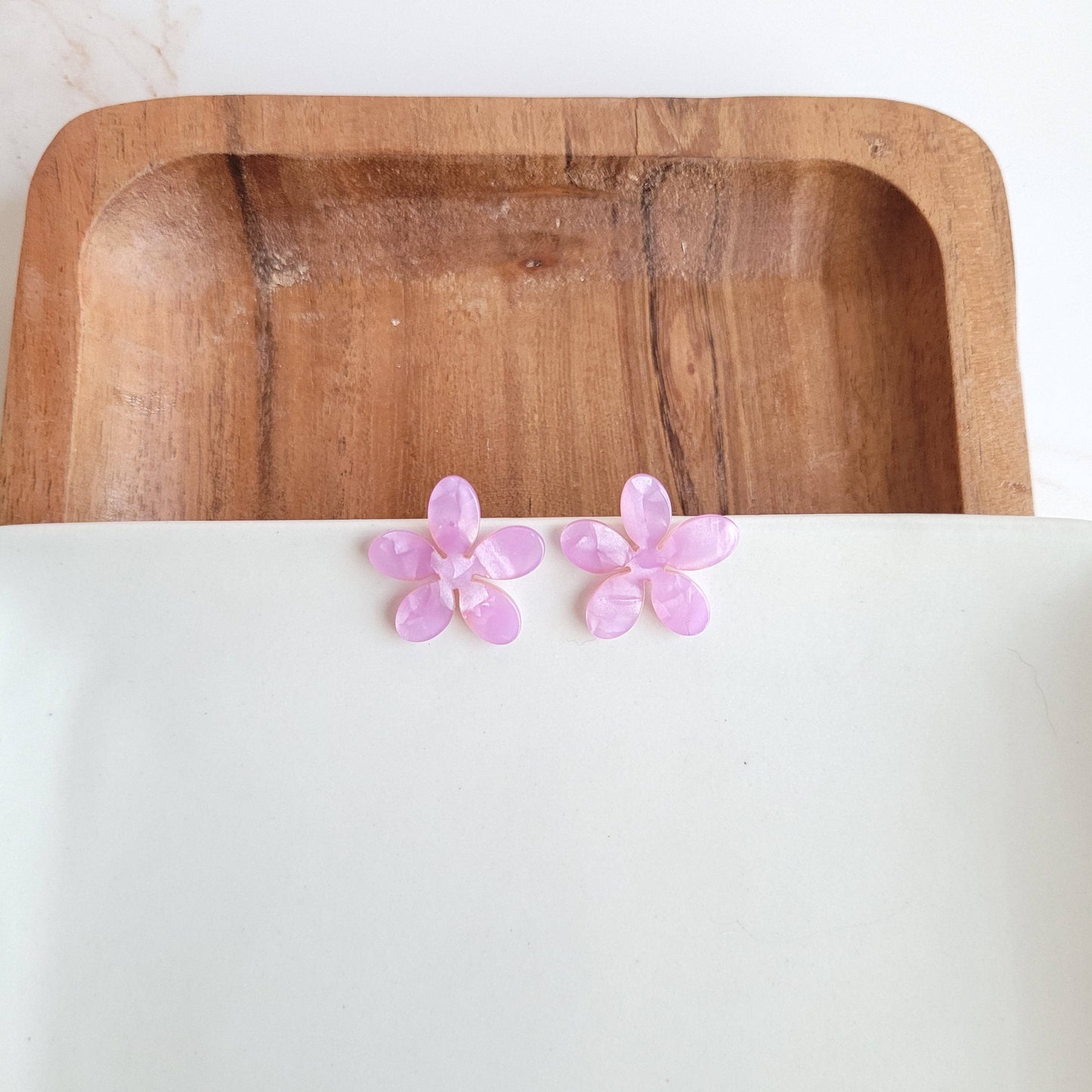 Blossom Studs - Purple